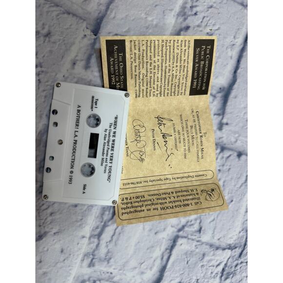 Winnie the Pooh Stories & Poems Cassette tape Collection in Cedar Box Wooden Box - Picture 6 of 15